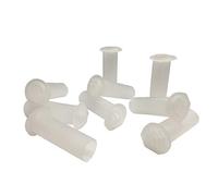 5 x Natural Clear Drill Weep Vents Round Vent Cavity, Retaining, Rendered Walls