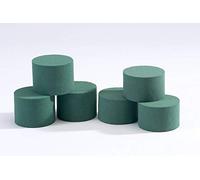 5 x Oasis Ideal Round Cylinder Wet Foam for Florist Floral Craft Flowers Floristry Designs & Displays by Smithers Oasis by Smithers Oasis