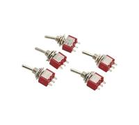 5 x On/Off/On MTS-103 Miniature Toggle Switch Car SPDT 3Pin