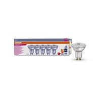5 X Osram LED Parathom Reflector 3.4W = 35W GU10 230Lm Cold 4000K Ra>90 Dimmable [EEK: G]