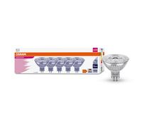 5 X Osram LED Parathom Reflector 2,6W=20W GU5, 3 12V 230lm Neutral White 4000K