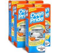 5 x Oven Pride | Oven Cleaner - 500ml Complete Oven Cleaning Kit with Safety Gloves & Cleaning Bag - Cleans First Time - Oven Cleaner Heavy Duty - Degreases Oven Without Scrubbing (Pack of 5)