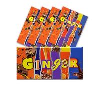 5 x Pack Ginger Novelty Wrappers Insults Secret Santa Love Gift Present Rude Funny (Chocolate not included)