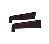 5 x Pairs of Dark Brown End Caps for 150mm Stub Plastic Window/Door Sill