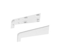 5 x Pairs of White End Caps for 150mm uPVC Plastic Window/Door Sill