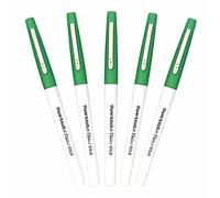 5 x PaperMate Flair Felt Tip Pen | 1.2mm Bold Tip Nib - Quick-Drying, Smudge & Smear Resistant | Perfect for Writing, Doodling, Colouring & Journaling | Green Colour Ink - Loose in Plain Packaging