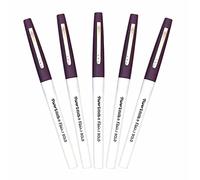 5 x PaperMate Flair Felt Tip Pen | 1.2mm Bold Tip Nib - Quick-Drying, Smudge & Smear Resistant | Perfect for Writing, Doodling, Colouring & Journaling | Purple Colour Ink, Loose in Plain Packaging