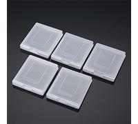 5 x Plastic Game Card Cartridge Cases Boxes Dust Cover for Game Boy Color GBC
