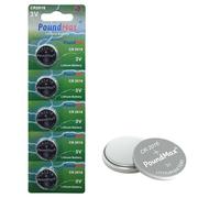 5 x PoundMax 2016 CR2016 DL201616 3V Lithium Coin Cell Batteries
