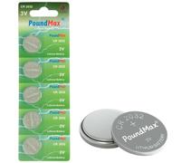 5 x PoundMax 2032 CR2032 3V Lithium Batteries