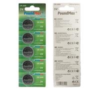 5 x PoundMax 2450 CR2450 DL2450 3V Lithium Coin Cell Batteries
