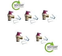 5 X PRESSURE RELIE VALVE FOR VAILLANT ECO TEC PRO PLUS 178985