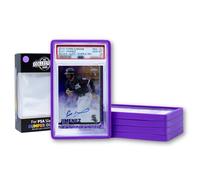 5 x PSA Graded Card Slab Bumpers - Purple | PSA Card Guard with Perfect Fit and Shock Absorption | PSA Slab Bumper Guards | PSA Slab Protectors Purple Pack of 5
