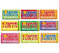 5 x Random Tony's Chocolonely Bars 180 g Size Bars Uk Fast Delivery