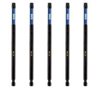 5 x Rennie Tools 150mm Long T40 TX40 Impact Screwdriver Driver Bits Set
