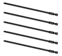 5 x Rennie Tools 157mm Long PZ2 Compatible with Makita BFR550 6843 DFR550 Autofeed Collated Drywall Screwdriver Gun Bit Heavy Duty Pozidrive 2