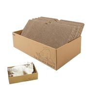 5 x reversible cartoon scratching board for kittens, cat scratching board, cute scratching mat for claw grinding, playing, relaxing, training