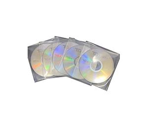 5 x Ritek Traxdata DVD+R Recordable Discs in Dragon Trading Plastic Sleeves With Flap Recordable DVDs for Your Data Storage Needs