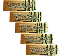 5 x Rizla Bamboo Ultra Thin Regular Rolling Papers - Eco-Friendly, Strong & Flexible, Ultra-Thin Papers for a Smooth Smoking Experience - Sustainable, All-Natural, Premium Quality sold by Swiss+