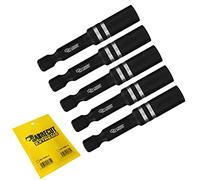 5 x SabreCut SC1160S2_5 55mm Professional Impact Rated Magnetic Bit Holders (Magnetic only for Impact Bit and NOT for Screw) for Impact Drivers