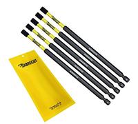 5 x SabreCut SCRH6152_5 152mm H6 Hex Magnetic Impact Screwdriver Driver Bits Set Single Ended Heavy Duty