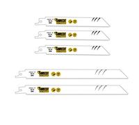 5 x SabreCut SCRSK5HF 150mm 225mm 10 TPI S922HF S1122HF Fast Wood and Metal Cutting Reciprocating Sabre Saw Blades