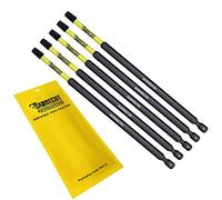 5 x SabreCut SCRSQ2152_5 152mm SQ2 Square Magnetic Impact Screwdriver Driver Bits Set Single Ended Heavy Duty