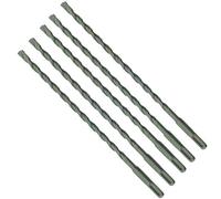 5 x SabreCut SDSB7_5 7mm x 210mm PGM Approved SDS Plus Drill Bits for Stone Concrete Brick