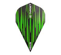 5 x Sets of Target Vision Ultra Spectrum Dart Flights - 100 Micron - 4 Shapes, 6 Colours (Green, Vapor)