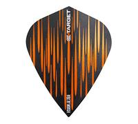 5 x Sets of Target Vision Ultra Spectrum Dart Flights - 100 Micron - 4 Shapes, 6 Colours (Orange, Kite)