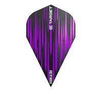 5 x Sets of Target Vision Ultra Spectrum Dart Flights - 100 Micron - 4 Shapes, 6 Colours (Purple, Vapor)