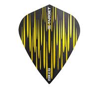 5 x Sets of Target Vision Ultra Spectrum Dart Flights - 100 Micron - 4 Shapes, 6 Colours (Yellow, Kite)