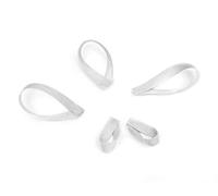 5 x Sinamay Loops Strip 10mm Width Fascinator Hat Making Millinery Trimmings (White)