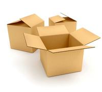 5 x Single Wall Cardboard Storage Packaging Boxes 18x12x10"