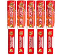 5 x SMOKE GRENADES 90 SECONDS - EASY TO USE (PULL RING) PAINTBALL PARTIES WEDDINGS PHOTOGRAPHY - FOR OUTDOOR USE ONLY (RED)