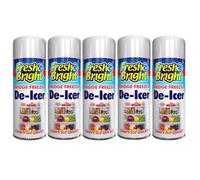 (5 x Spray Bottles) De Icer Spray Fridge Freezer Defrost 200ml