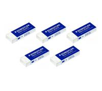 5 x Staedtler Mars Plastic Pencil Eraser Rubbers School Office Drawing