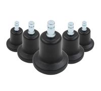 5 x STAND Nr. 10 | 10 mm | all floors - Chair glide Black