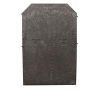 5 x Steel Grey (Pewter Grey) Tapco Roof Slate Tile - Lightweight Strong Synthetic Plastic Roofing Shingle