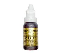 5 x Sugarflair 14ml SCARLET Edible Food Colour Droplets Cake Icing Decoration