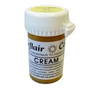 5 x Sugarflair 25g Cream Tartranil Paste Gel Edible Food Colour for Cake Icing