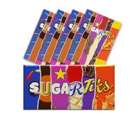 5 x Sugartits - Novelty Funny Chocolate Bar Wrappers Insults Secret Santa Birthday Present Christmas Valentine Rude (Chocolate Bar Not Included)