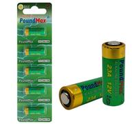 5 x Super Alkaline 23AE/A23/LRV08/MN21 12V PoundMax Alkaline Security Batteries