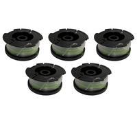 5 x thread spool compatible with Black & Decker BCSTA BESTA BESTE 536 628 A6481 brush cutter