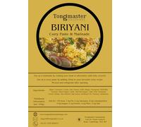 5 x Tongmaster Biriyani Curry Paste & Marinade - 200g