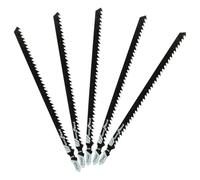 5 x TopsTools JSTT744D T744D 180mm Jigsaw Blades for Wood - High-Performance Blades for Clean, Straight, and Fast Cuts in Softwood, Plywood, and More