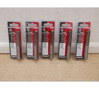 5 x TREND 3/83X1/2TC 3/83 12.7 x 50mm PRO TCT WORKTOP ROUTER BITS 1/2" SHANK
