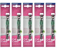 5 x Unit DEAL - Ancol - Camoflage Cat Collar Green