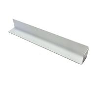 5 x UPVC Plastic Fascia Board Corner Joint White 300mm Round Edge Profile