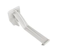 5 x White Ogee Top Hung Fascia Gutter Brackets, Freeflow 135mm Water Systems